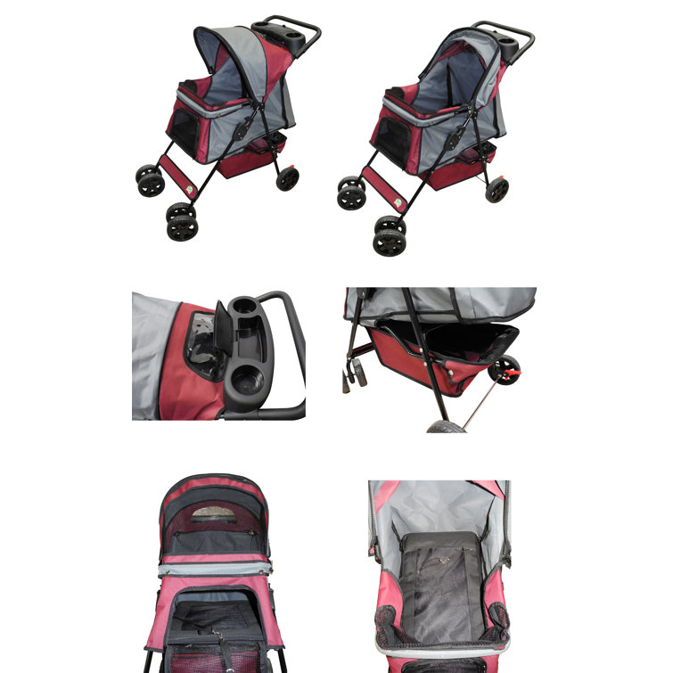 Go pet 2025 club pet stroller